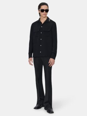 ROUND POCKET DRESS SHIRT