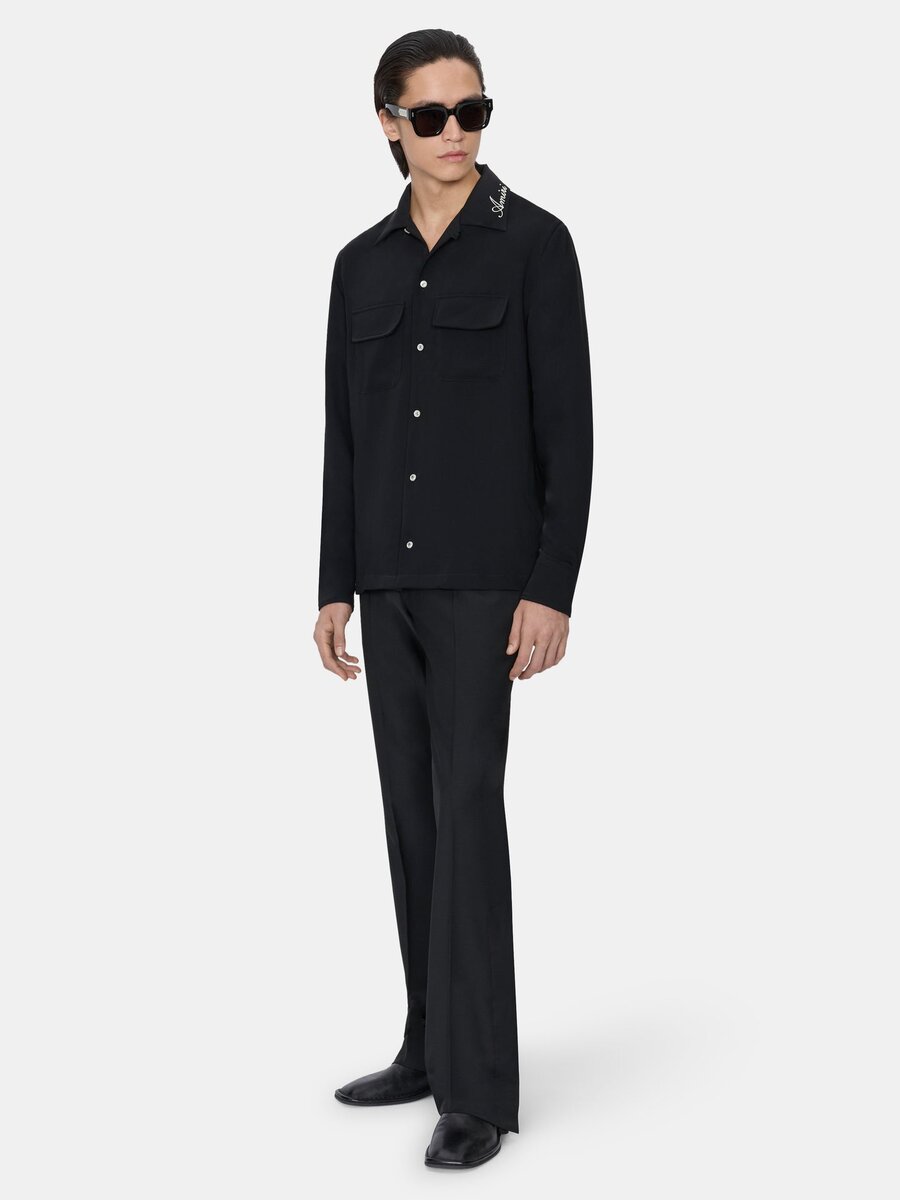 ROUND POCKET DRESS SHIRT