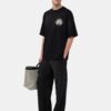 SCRIPT LINEN GD CASUAL PANT