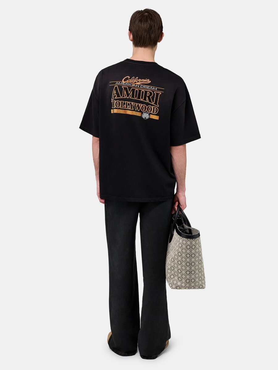 SCRIPT LINEN GD CASUAL PANT