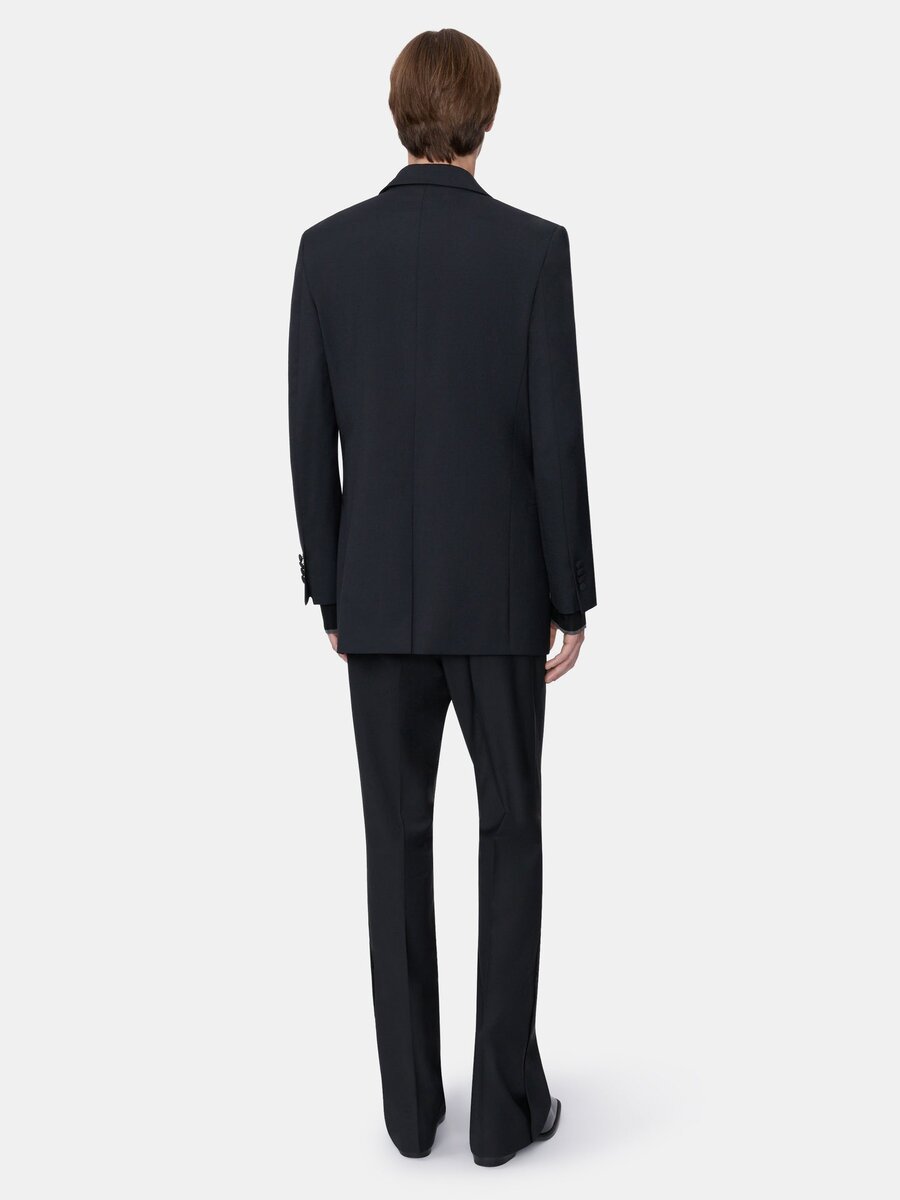 SINGLE-BREASTED TUXEDO JACKET