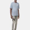 STAGGERED LOGO SKINNY JEAN