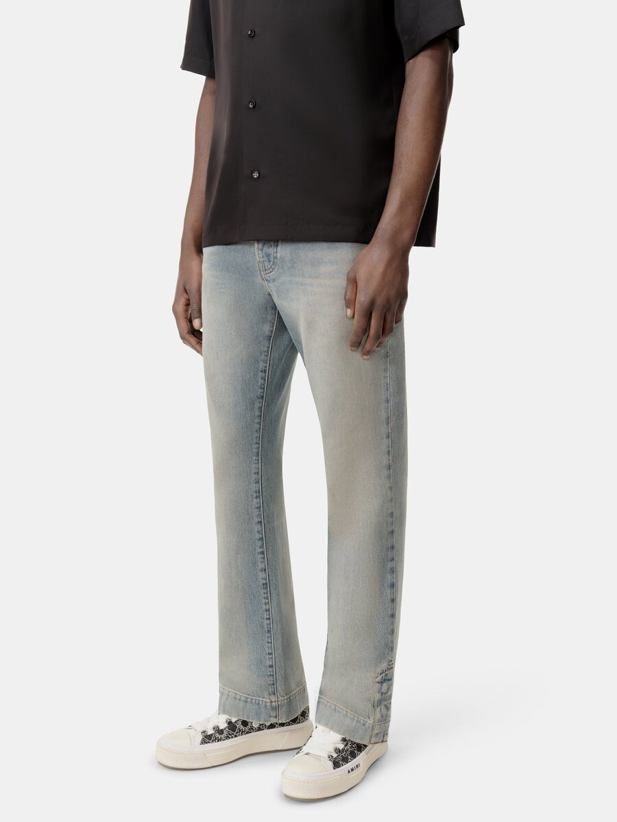 STRAIGHT FLARE JEAN