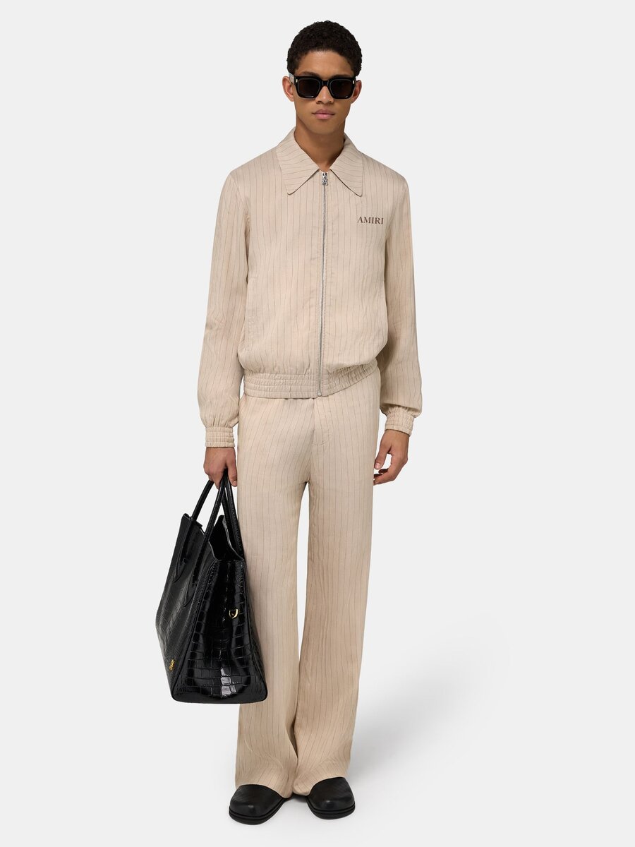 STRIPED BLOUSON