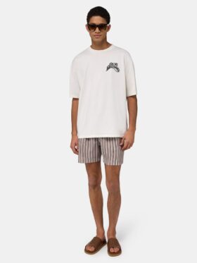 STRIPED SWIM TRUNK