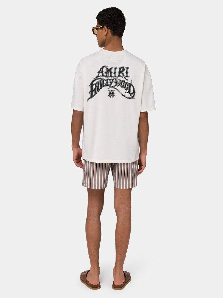 STRIPED SWIM TRUNK