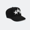 THREE STAR STAGGERED AMIRI FULL CANVAS HAT
