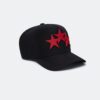 THREE STAR STAGGERED AMIRI FULL CANVAS HAT