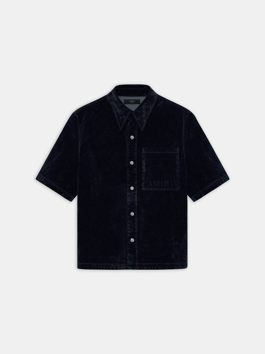 VELVET CAMP SHIRT