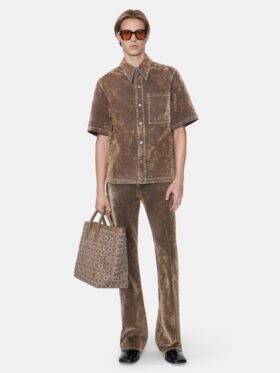 VELVET CAMP SHIRT
