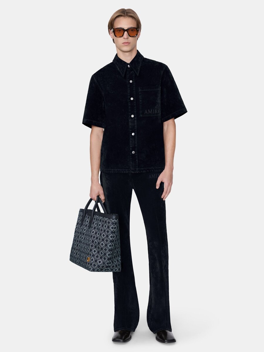 VELVET CAMP SHIRT