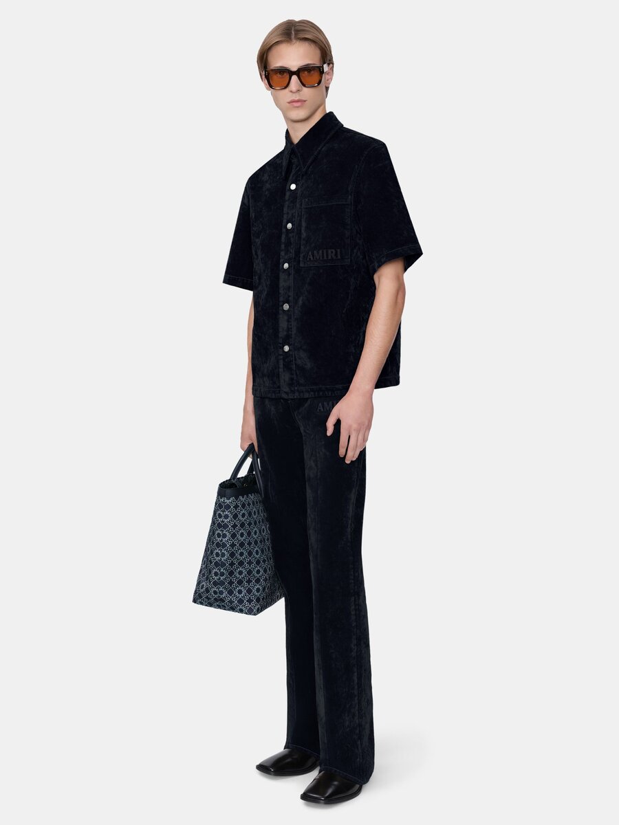 VELVET CAMP SHIRT