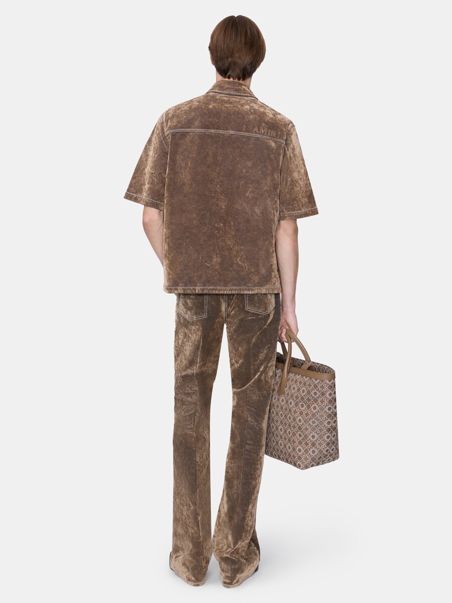 VELVET CAMP SHIRT