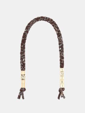 WOMEN’S AMIRI BRAIDED KEYCHAIN