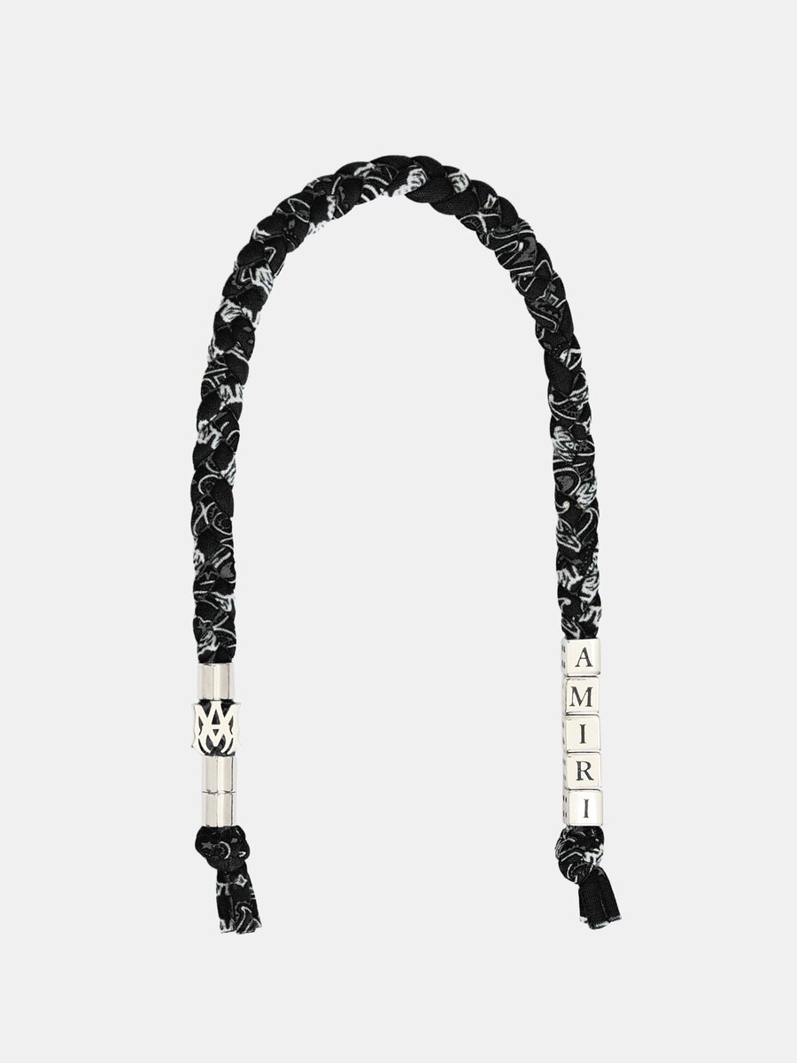 WOMEN'S AMIRI BRAIDED KEYCHAIN