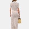 WOMEN'S AMIRI CROCHET MESH PANT