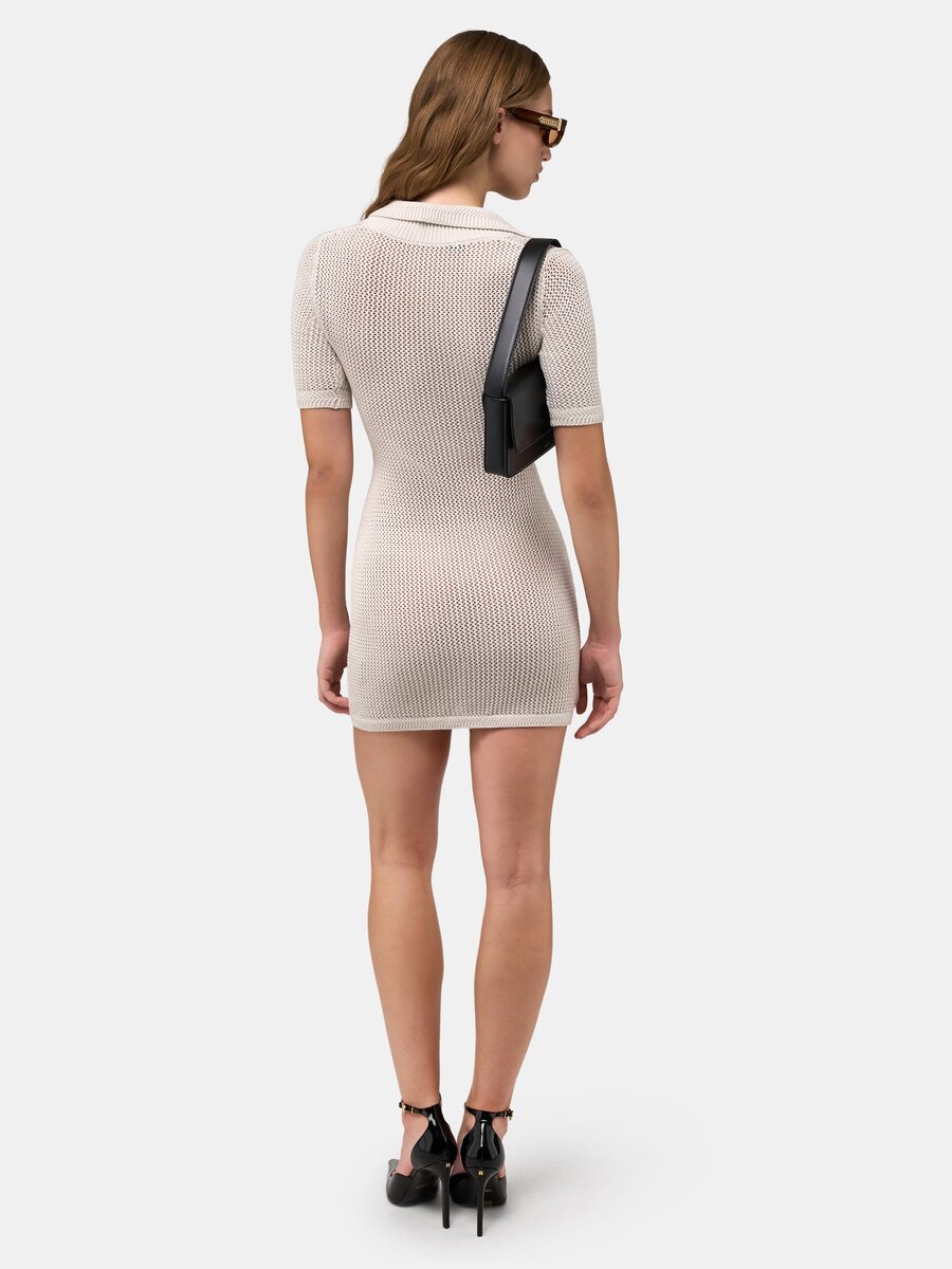 WOMEN'S AMIRI CROCHET MINI DRESS