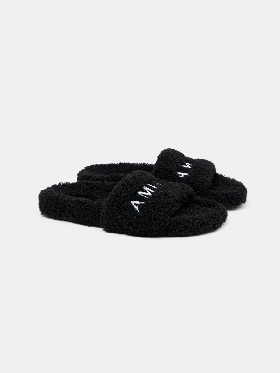 WOMEN'S AMIRI SHEARLING SLIDE