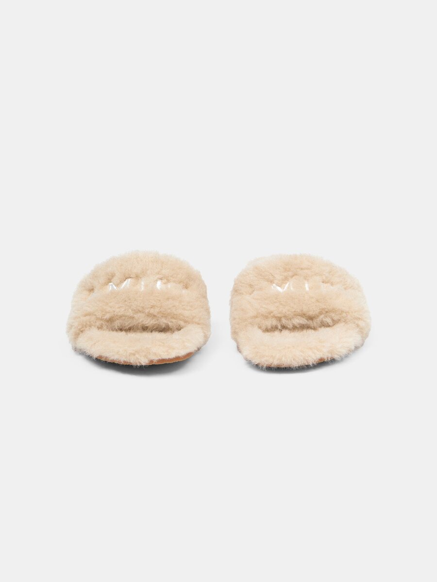 WOMEN'S AMIRI SHEARLING SLIDE