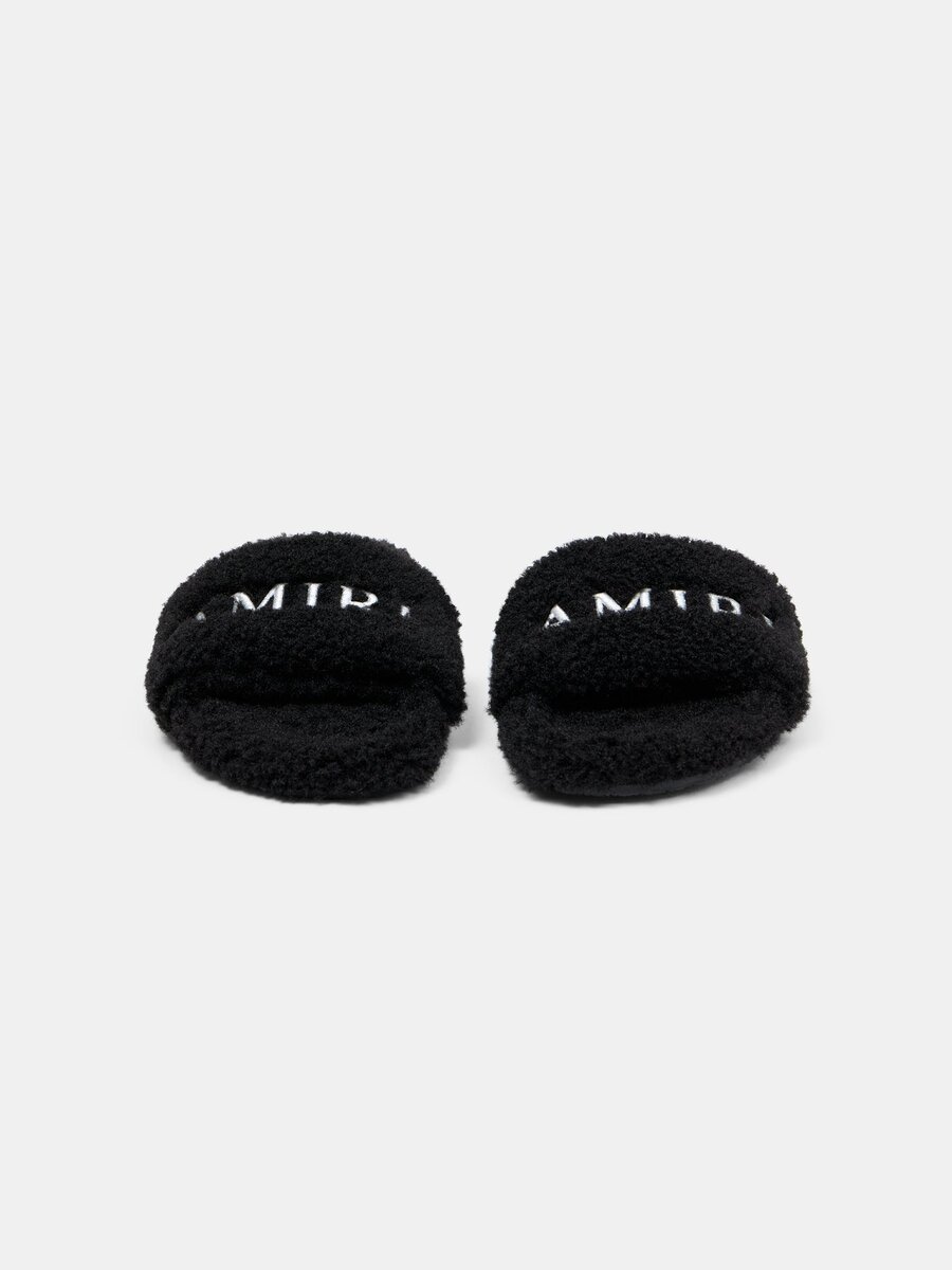 WOMEN'S AMIRI SHEARLING SLIDE