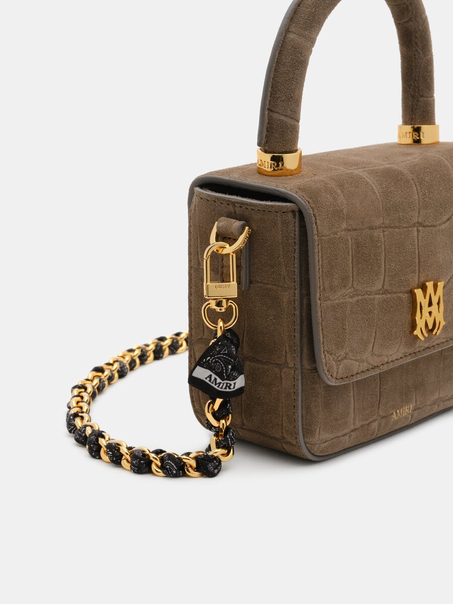 WOMEN'S BANDANA SILK CHAIN STRAP