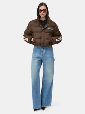 WOMEN’S BONES CROPPED DOWN JACKET