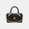 WOMEN'S CROC EMBOSSED LONG MA BAG