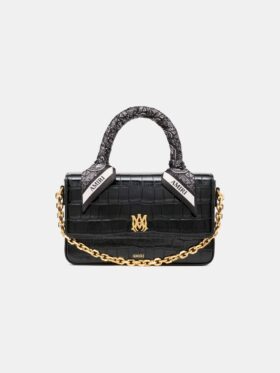 WOMEN'S CROC EMBOSSED LONG MA BAG