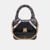 WOMEN'S CROC EMBOSSED MICRO MA BAG