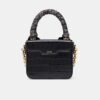 WOMEN'S CROC EMBOSSED MICRO MA BAG