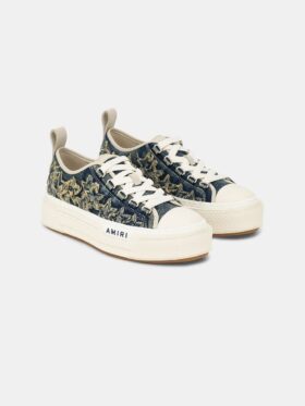 WOMEN’S DENIM COURT LOW