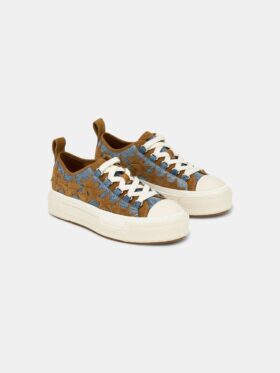 WOMEN’S DENIM STARS COURT LOW