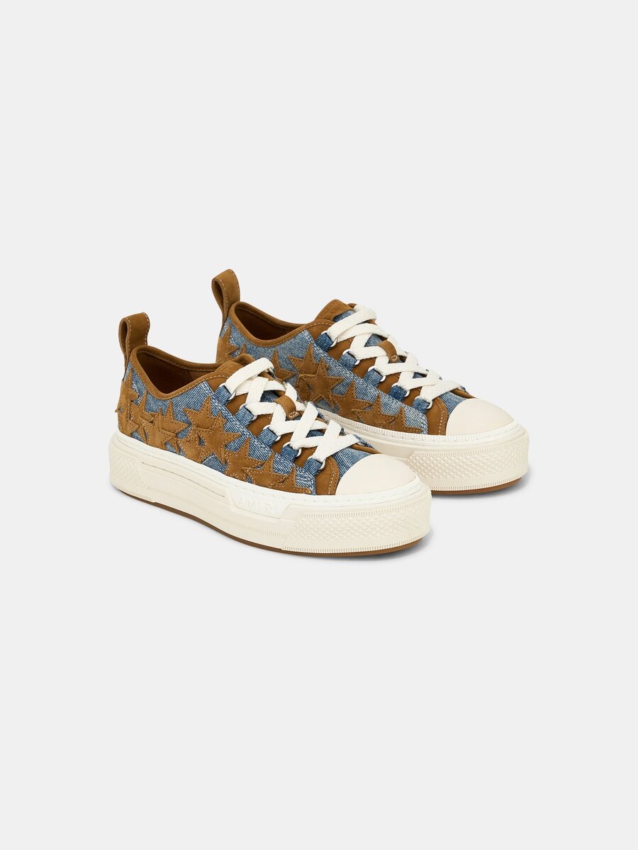 WOMEN'S DENIM STARS COURT LOW