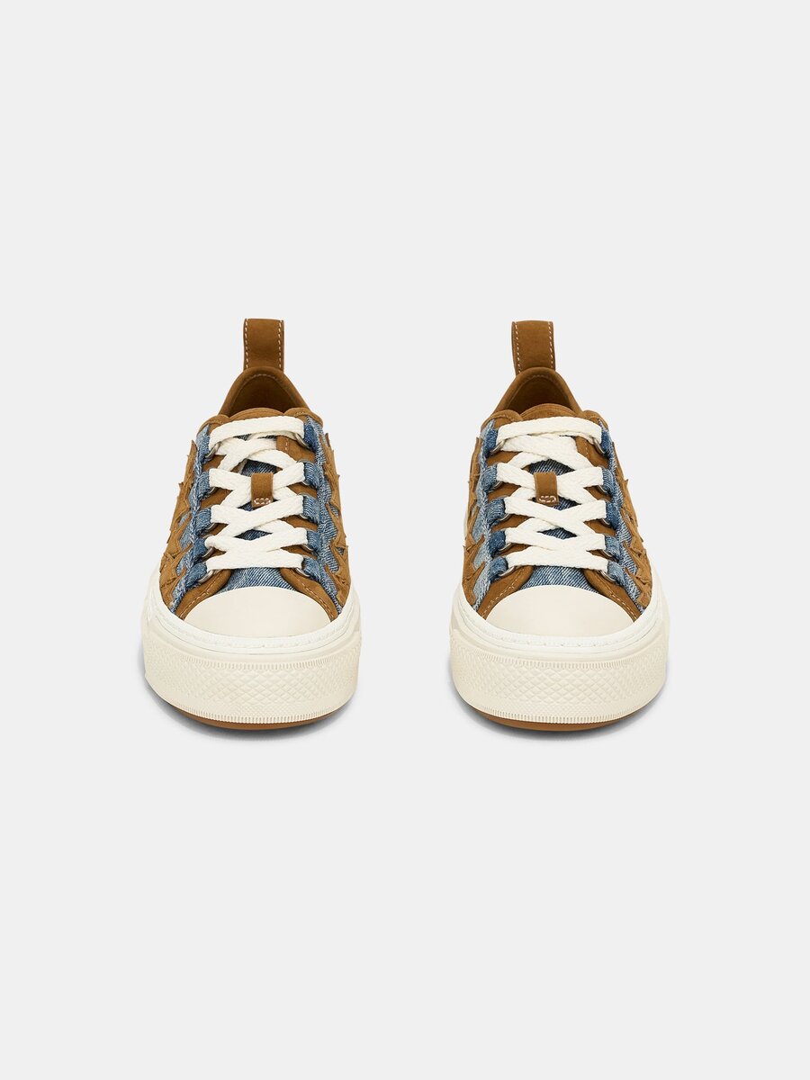 WOMEN'S DENIM STARS COURT LOW