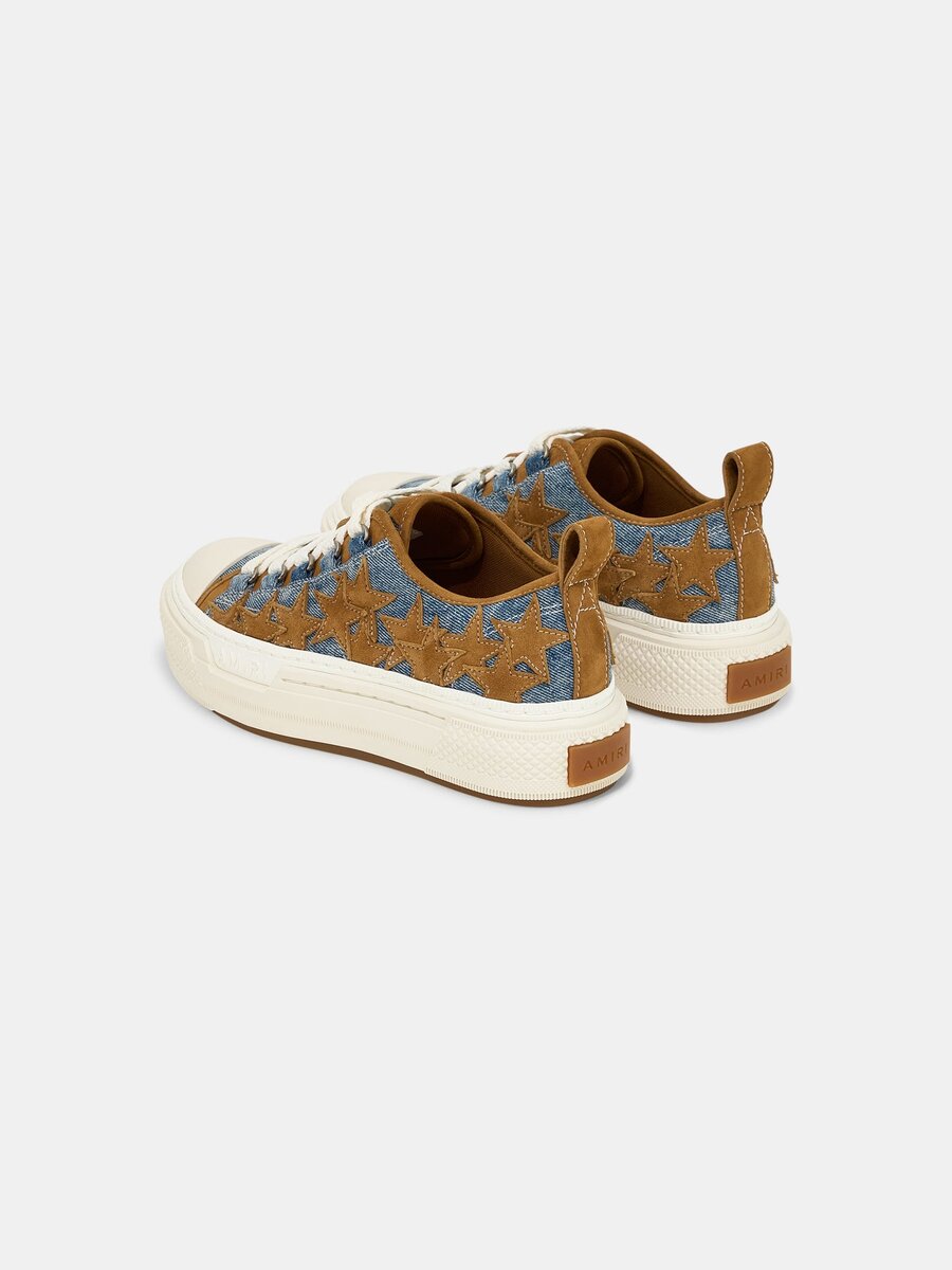 WOMEN'S DENIM STARS COURT LOW