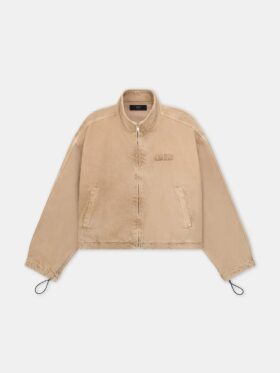 WOMEN'S DENIM TRACK JACKET