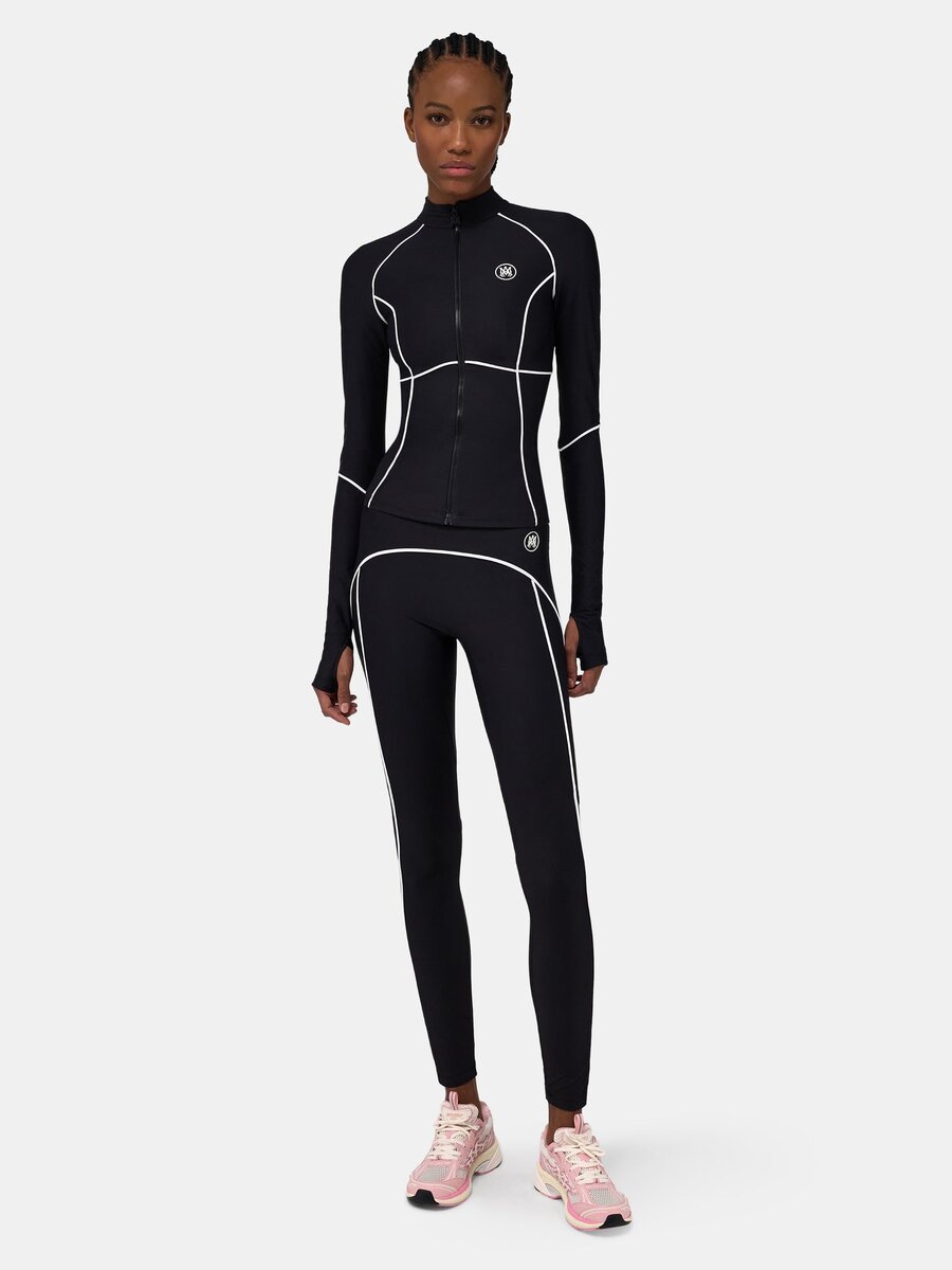 WOMEN'S MA ZIPPED TOP