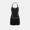 WOMEN'S MA PLEATED MINI DRESS