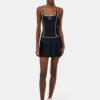 WOMEN'S MA PLEATED MINI DRESS