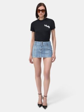 WOMEN’S MA QUAD JACQUARD MINI SKIRT