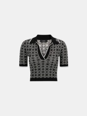 WOMEN'S MA QUAD KNIT SHORT SLEEVE POLO