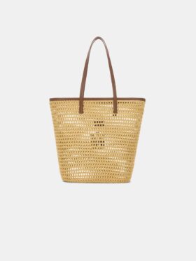 WOMEN’S MA RAFFIA TOTE