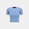 WOMEN'S MA RIB KNIT BABY TEE