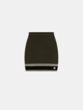 WOMEN'S MA STRIPE MINI SKIRT