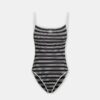 WOMEN'S MA STRIPED ONE PIECE
