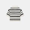 WOMEN'S MA STRIPED POLO