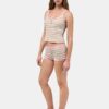 WOMEN'S MA STRIPED MICRO SHORT