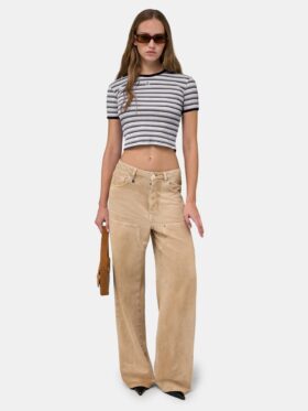 WOMEN’S MA STRIPED TEE