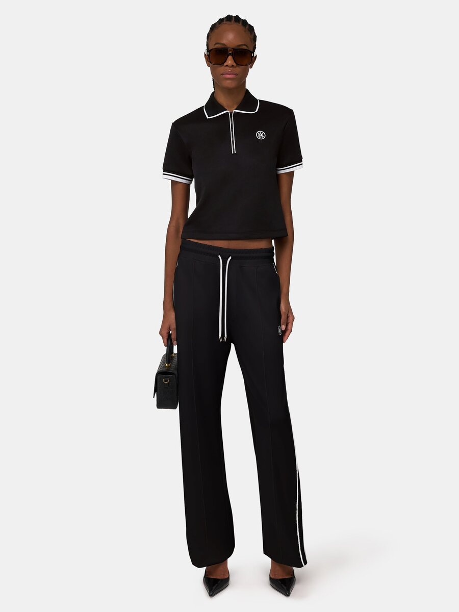 WOMEN'S MA ZIP POLO