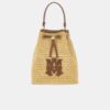 WOMEN'S RAFFIA MICRO MA BUCKET BAG